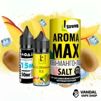 Наборы для самозамеса Aroma MAX Salt Strong 30 мл 50 мг - Kiwi Mango Ice