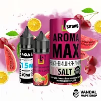 Наборы для самозамеса Aroma MAX Salt Strong 30 мл 50 мг - Watermelon Cherry Lemon