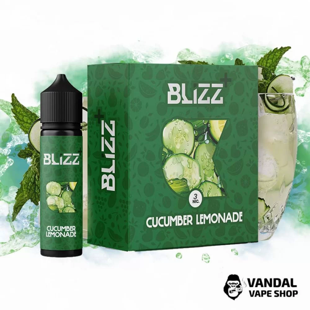 Набор для самозамеса Blizz Plus 60 мл 3 мг со вкусом лимонада с огурцом