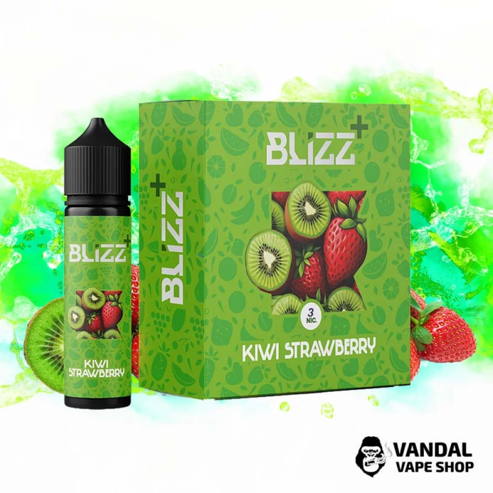 Набор для самозамеса Blizz Plus 60 мл 3 мг со вкусом киви и клубники