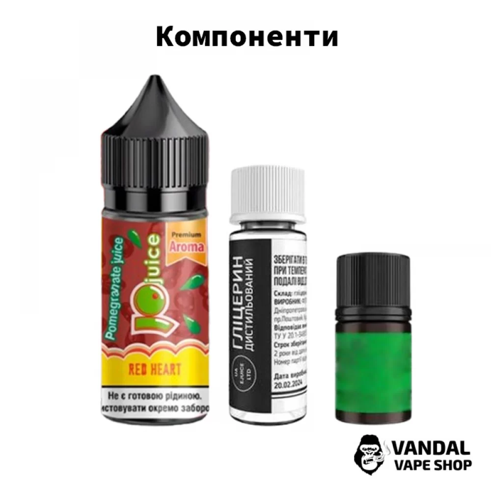 Набор для самозамеса JoJuice Premium Salt 30 мл 50 мг со вкусом фруктового сока