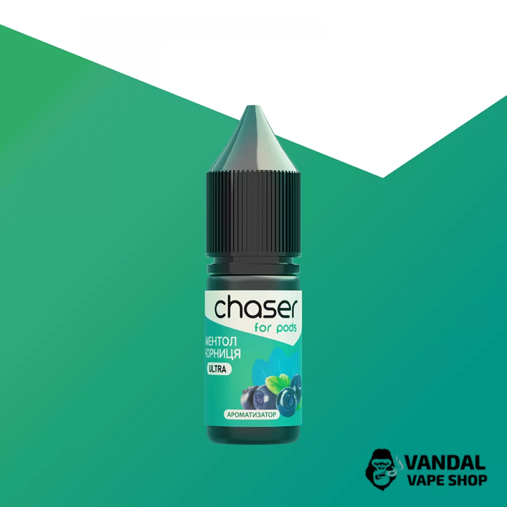 Набір для самозамісу Chaser ForPods 10 мл 65 мг зі смаком чорниці і ментолу