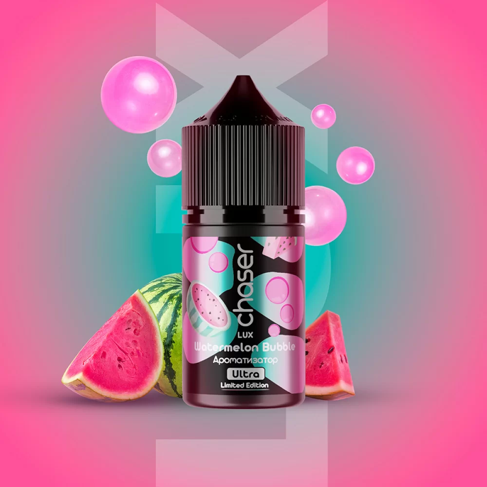 Набор для самозамеса Chaser Lux 30 мл 65 мг со вкусом арбуза и жвачки