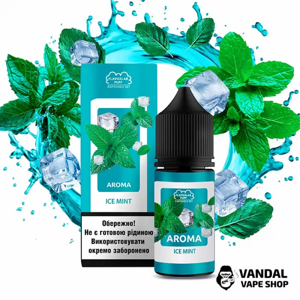 Набор Flavorlab Disposable Puff 30 мл 50 мг со вкусом мяты