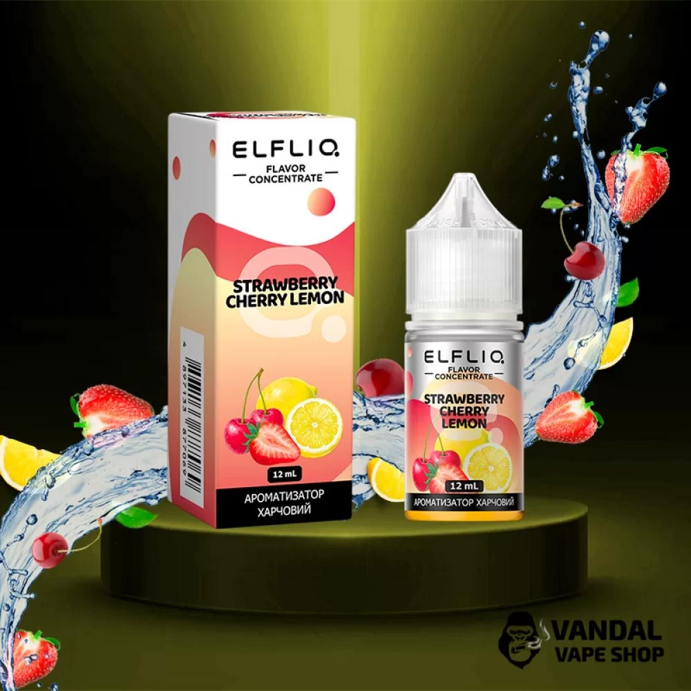 Набор для самозамеса Elf Liq 30 мл 50 мг со вкусом клубники, вишни и лимона