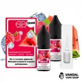 Набор для самозамеса Flavorlab Disposable Puff Strong - со вкусом арбуза и малины 10 мл 50 мг