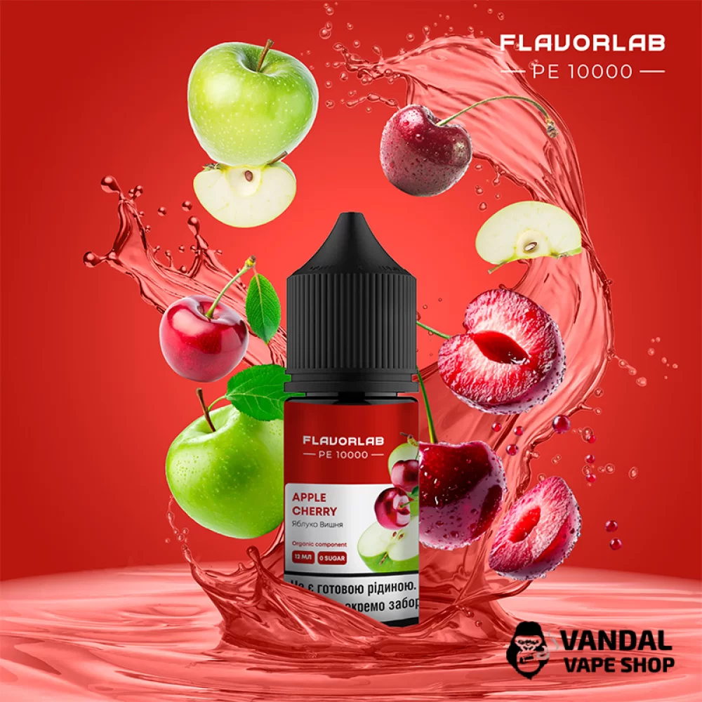 Набор для самозамеса Flavorlab PE 10000 30 мл 50 мг со вкусом яблока и вишни