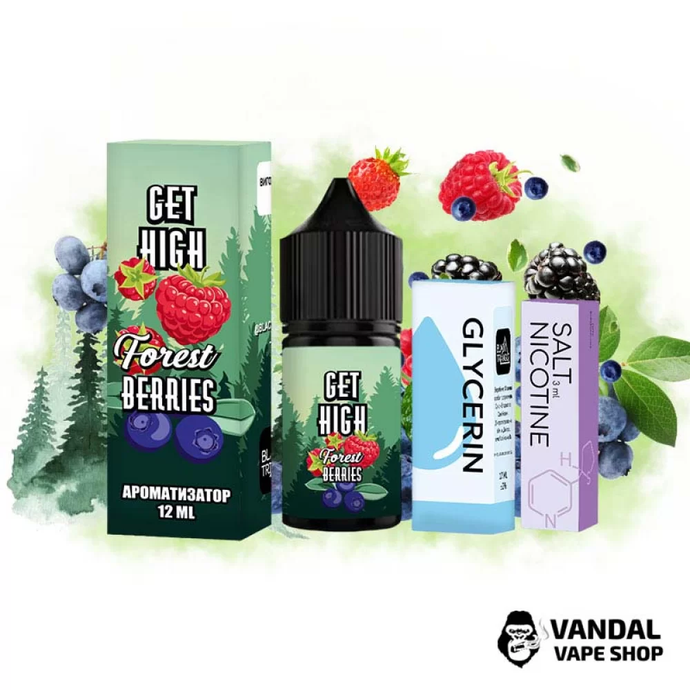 Набор для самозамеса Get High 30 мл 25 мг со вкусом лесных ягод