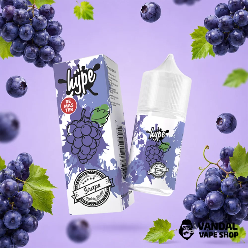 Набор для самозамеса Hype 30 мл 60 мг со вкусом винограда