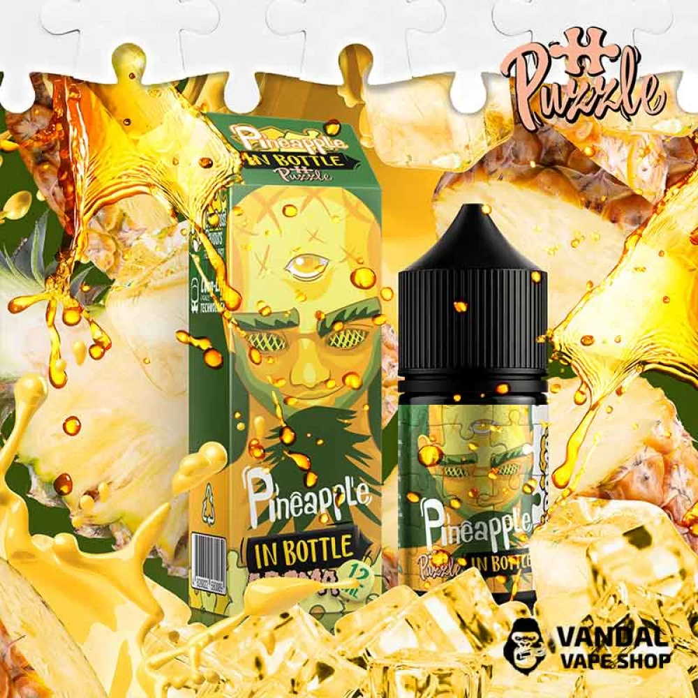 Набор для самозамеса In Bottle Salt Puzzle 30 мл 50 мг со вкусом ананаса