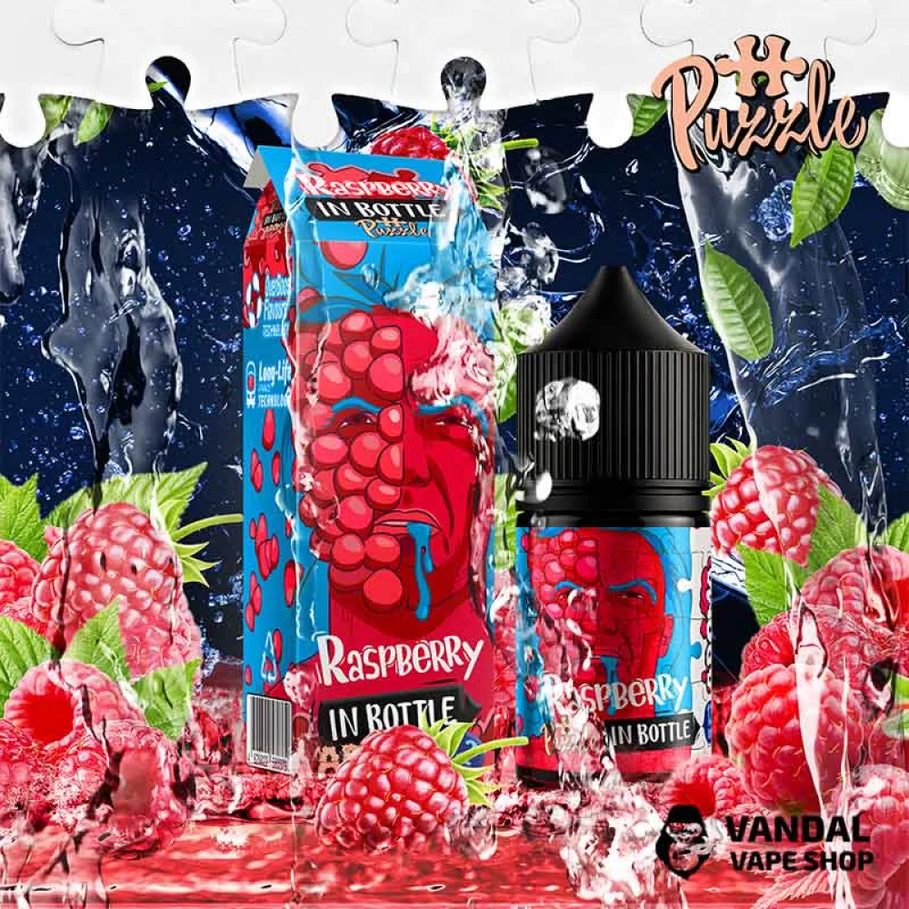 Набор для самозамеса In Bottle Salt Puzzle 30 мл 30 мг со вкусом малины