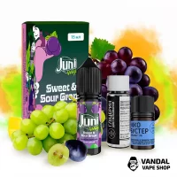 Наборы для самозамеса Juni Mix 15 мл 50 мг - Sweet & Sour Grape