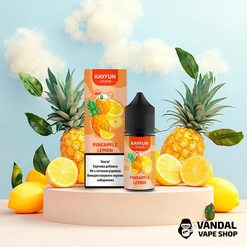 Набор для самозамеса Kayfun Lemon 30 мл 50 мг со вкусом ананаса с лимоном