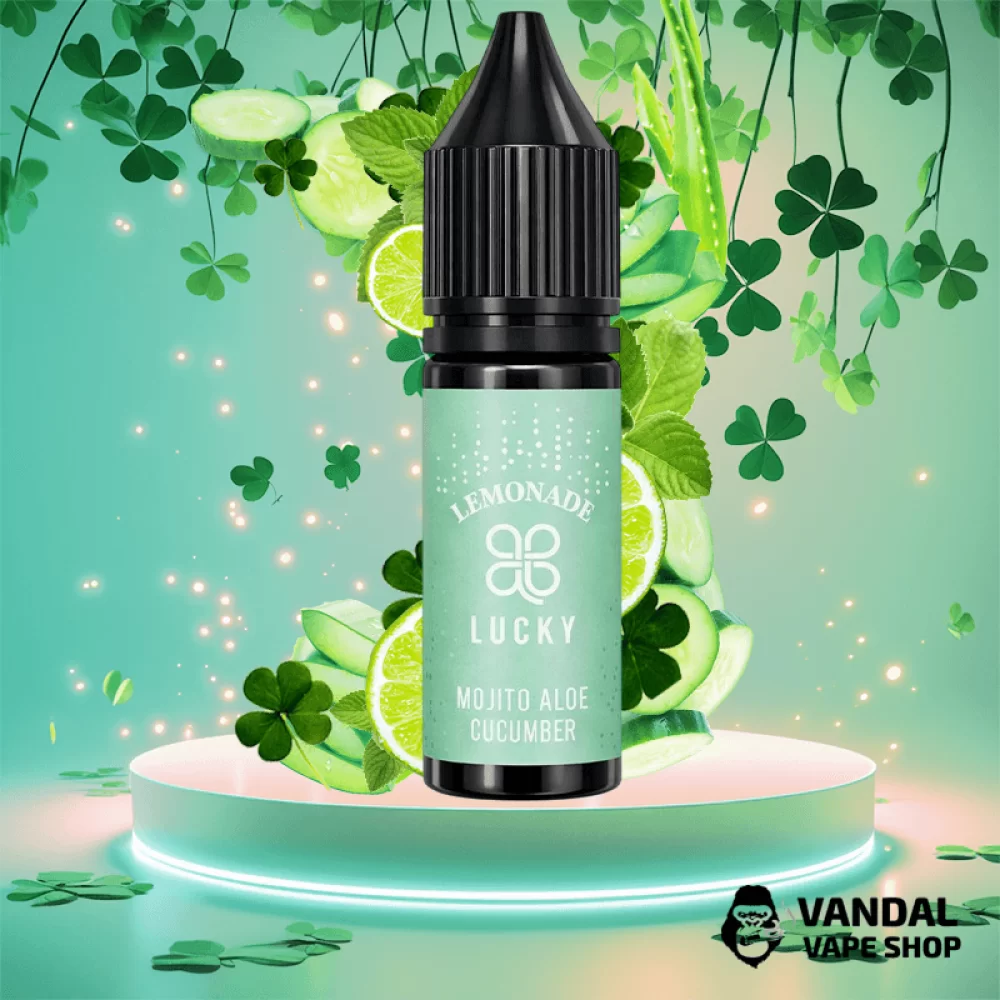 Набор для самозамеса Lucky 15 мл 65 мг со вкусом мохито, алоэ и огурца