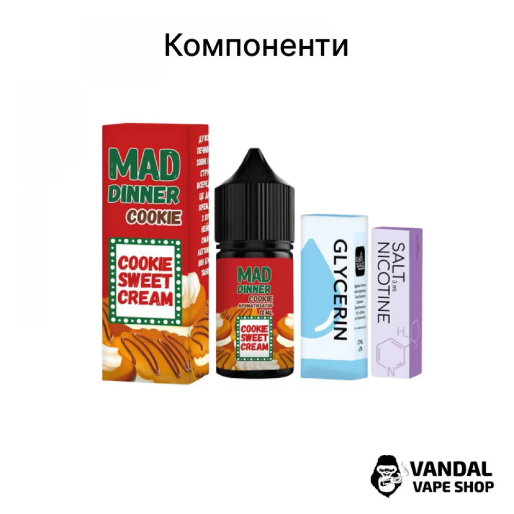 Набір для самозамісу Mad Dinner 30 мл 25 мг зі смаком лимонаду.