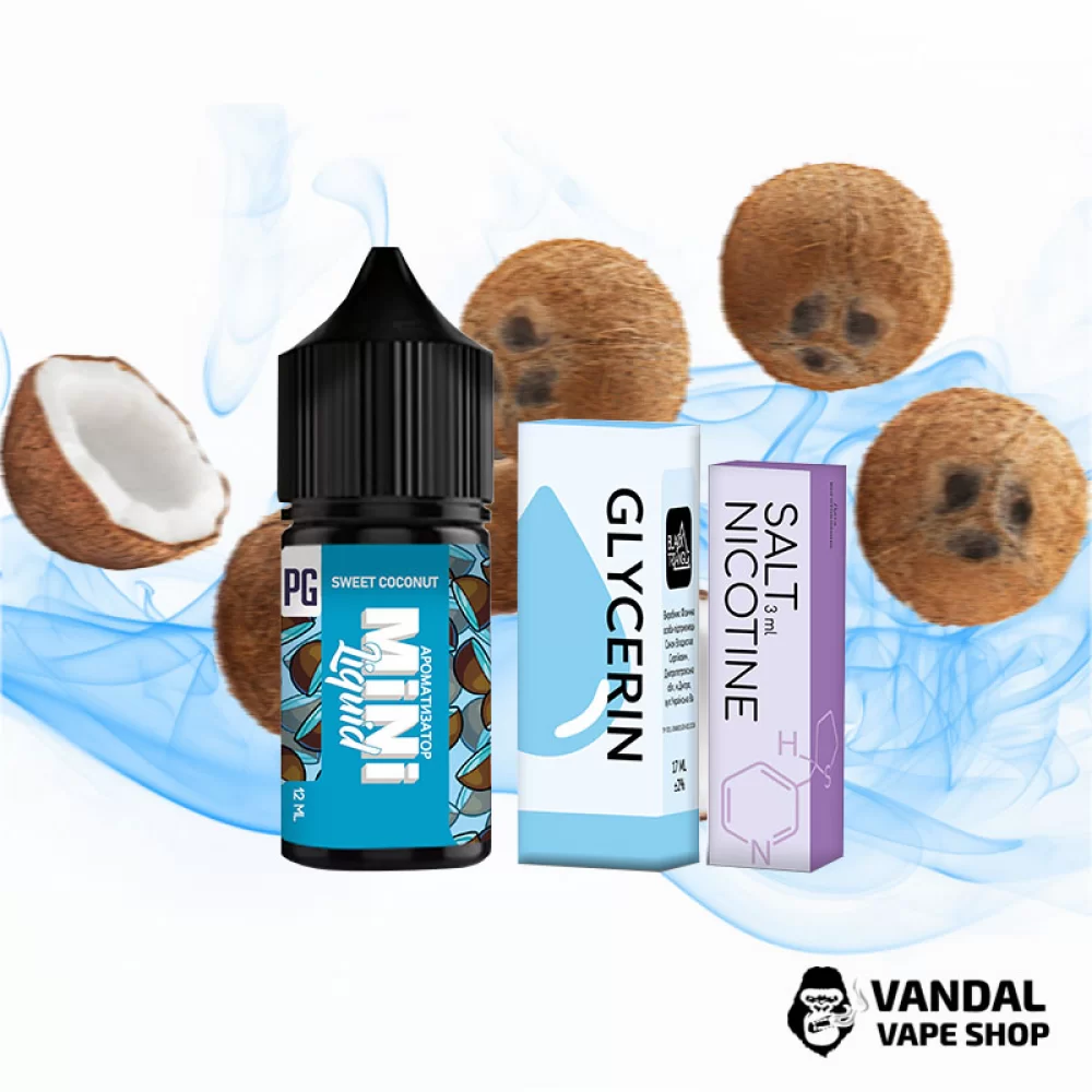 Набор для самозамеса Mini Liquid  30 мл 50 мг со вкусом кокоса