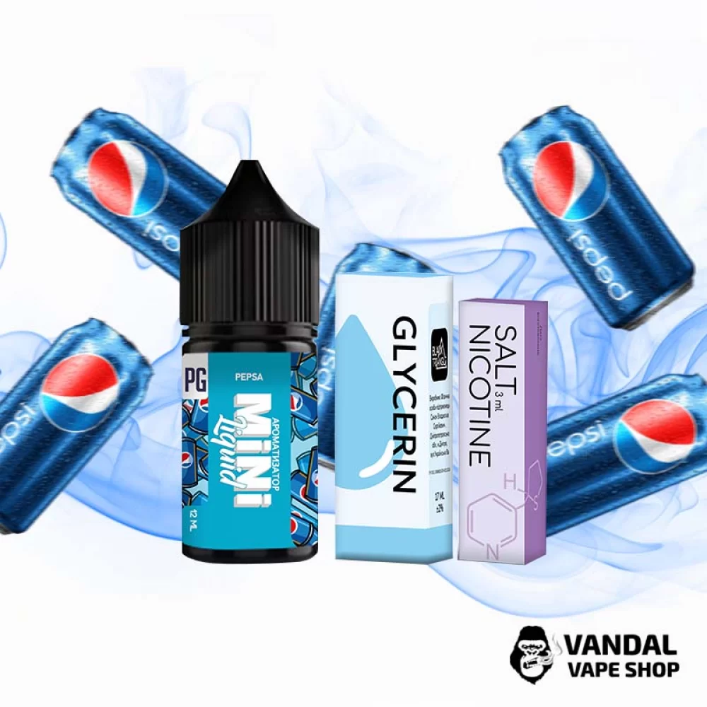 Набор для самозамеса Mini Liquid  30 мл 50 мг со вкусом пепси