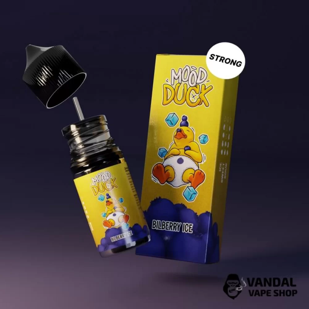 Набор для самозамеса Mood Duck Strong 30 мл 50 мг со вкусом черники с холодком