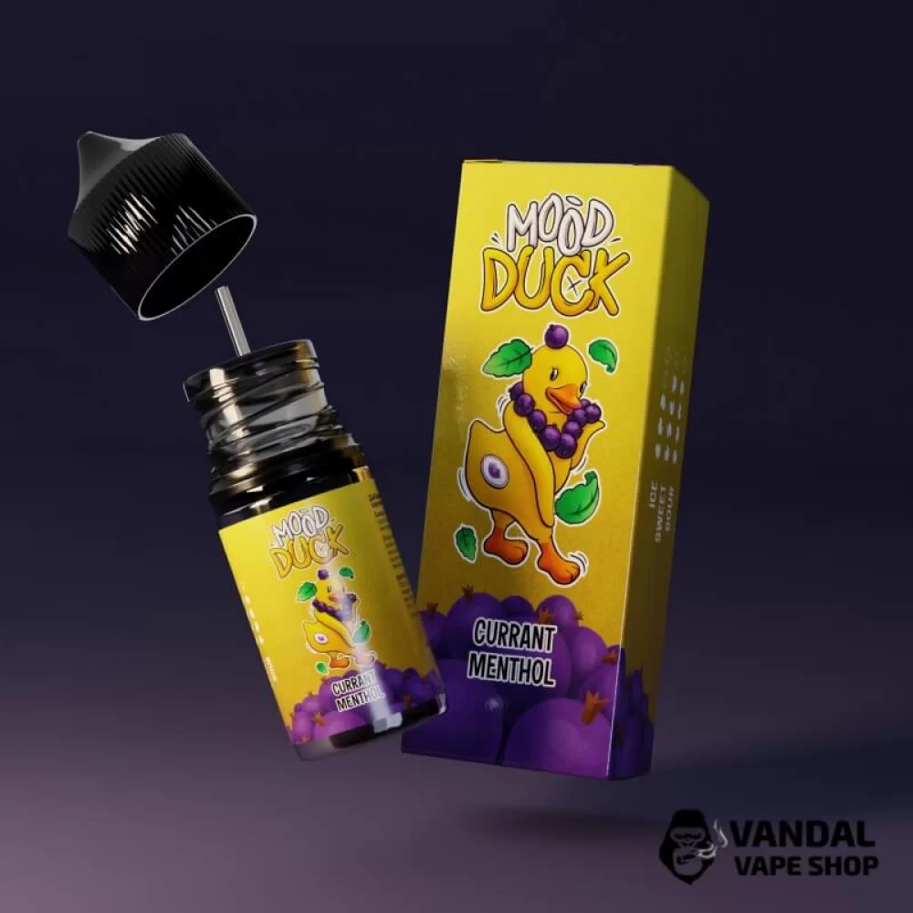 Набор для самозамеса Mood Duck 30 мл 50 мг со вкусом смородины и ментола