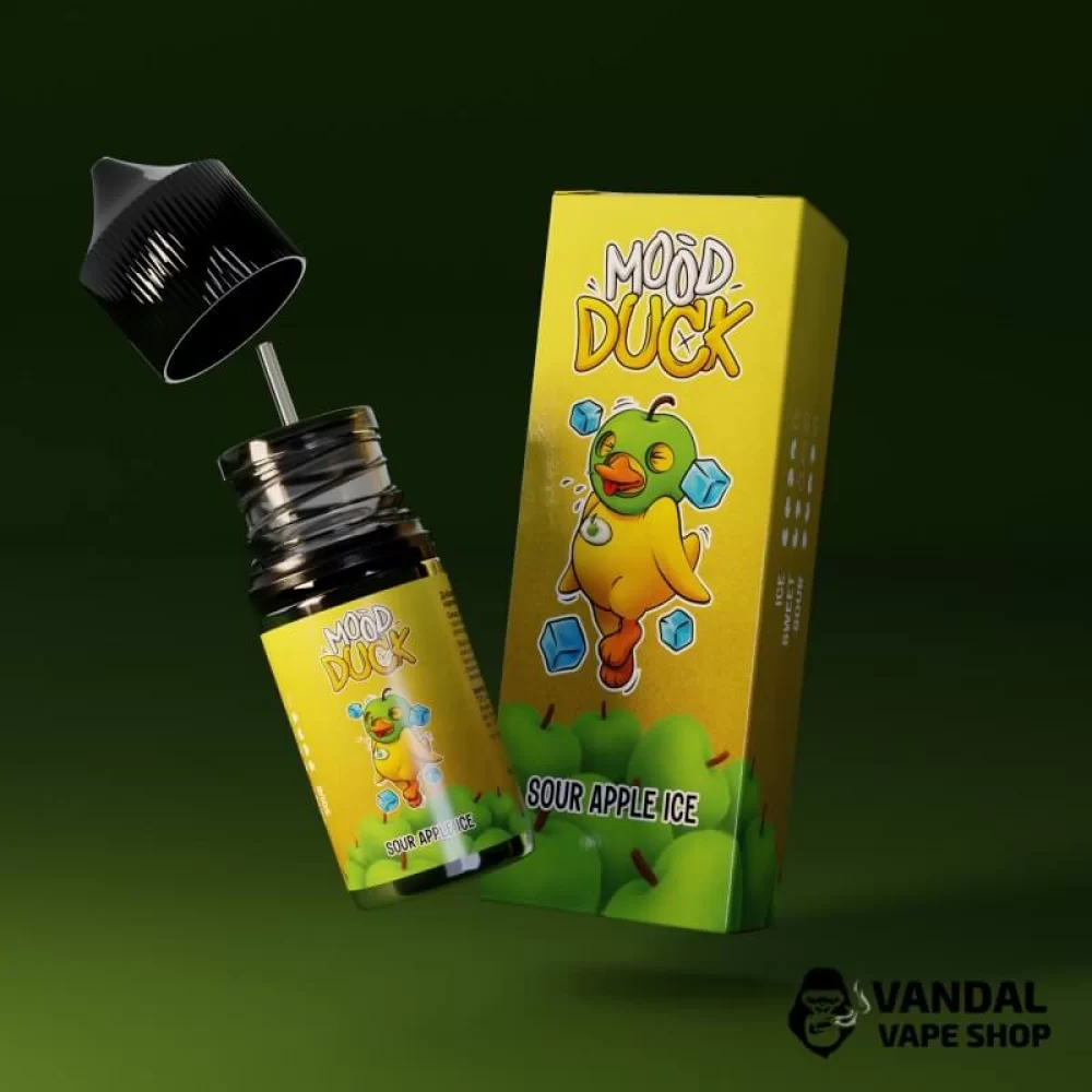 Набор для самозамеса Mood Duck 30 мл 50 мг со вкусом кислого яблока с холодком