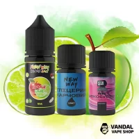 Наборы для самозамеса New Way Black 30 мл 10 мг - Apple Lime