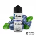 Жидкость Joke 120 мл на органическом никотине 3 мг со вкусом черники Жидкость Joke 120 мл на органическом никотине 3 мг со вкусом черники