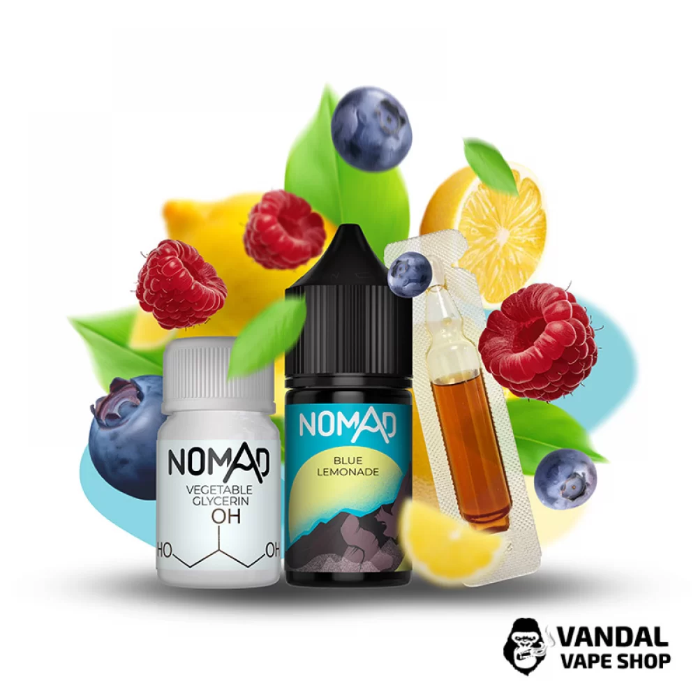 Набор для самозамеса Nomad 30 мл 50 мг со вкусом ягодного лимонада