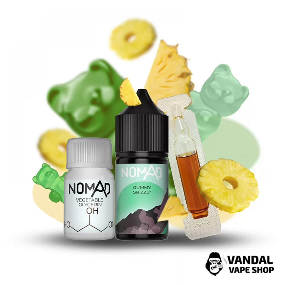 Набор для самозамеса Nomad 30 мл 50 мг со вкусом желейных мишек с ананасом