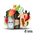 Набор для самозамеса Nomad 30 мл 50 мг со вкусом смузи с яблоком, персиком и клубникой