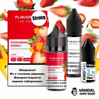 Набор Flavorlab PE 10000 Strong 30 мл 50 мг - Strawberry Energy