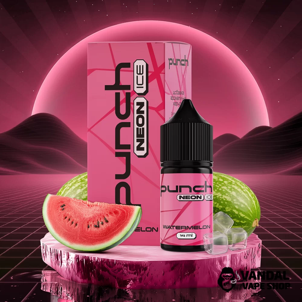 Набор Punch Neon Ice 30 мл 30/50 мг со вкусом арбуза со льдом