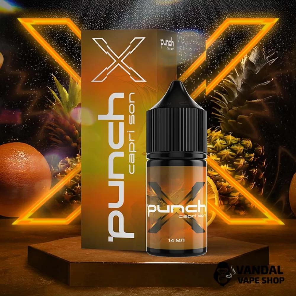 Набор для самозамеса Punch X 30 мл 30/50 мг со вкусом ананаса, груши и апельсина