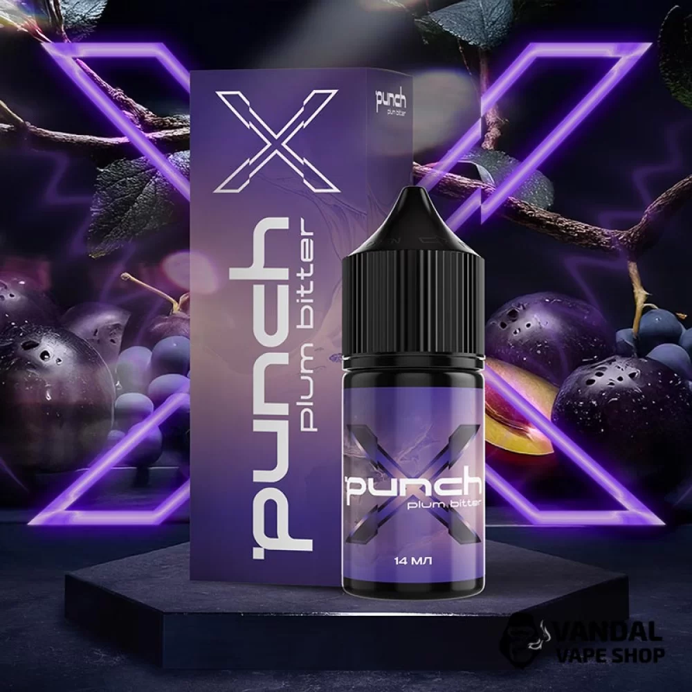 Набор для самозамеса Punch X 30 мл 30/50 мг со вкусом сливы с виноградом