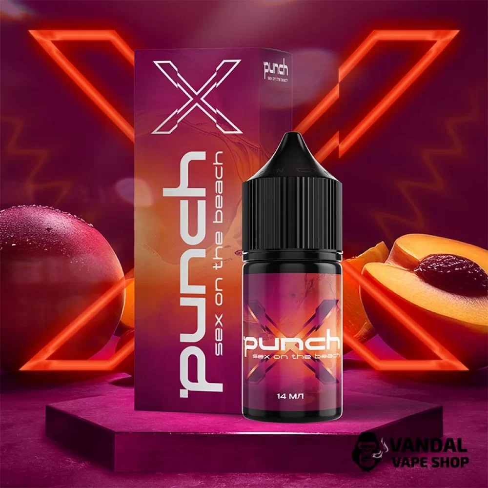 Набор для самозамеса Punch X 30 мл 60 мг со вкусом персика, клюквы и апельсина
