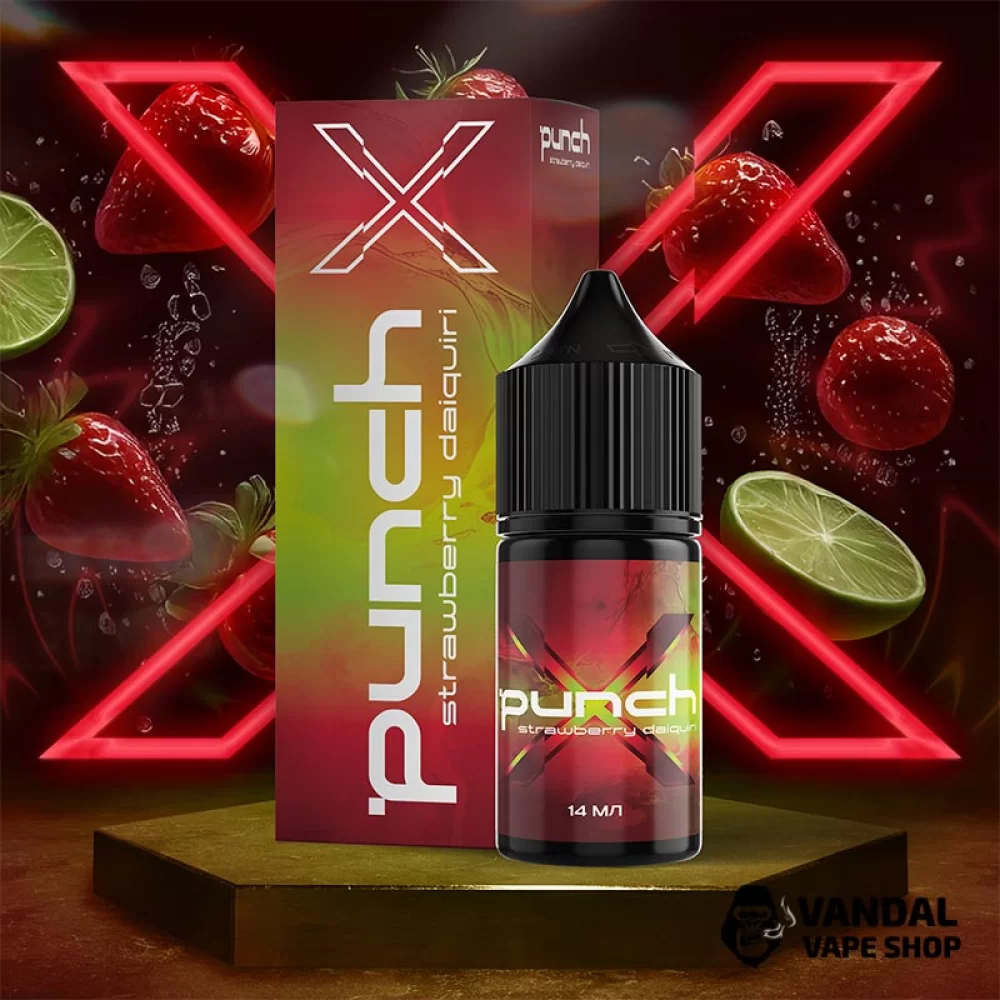 Набор для самозамеса Punch X 30 мл 60 мг со вкусом клубники, лайма и рома