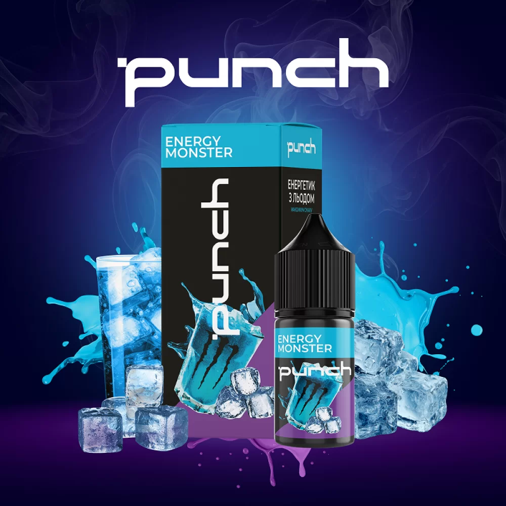 Набор для самозамеса Punch 30 мл 30/50 мг со вкусом энергетика со льдом