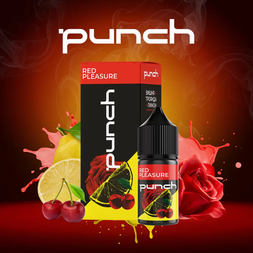 Набор для самозамеса Punch 30 мл 30/50 мг со вкусом вишни, розы и лимона