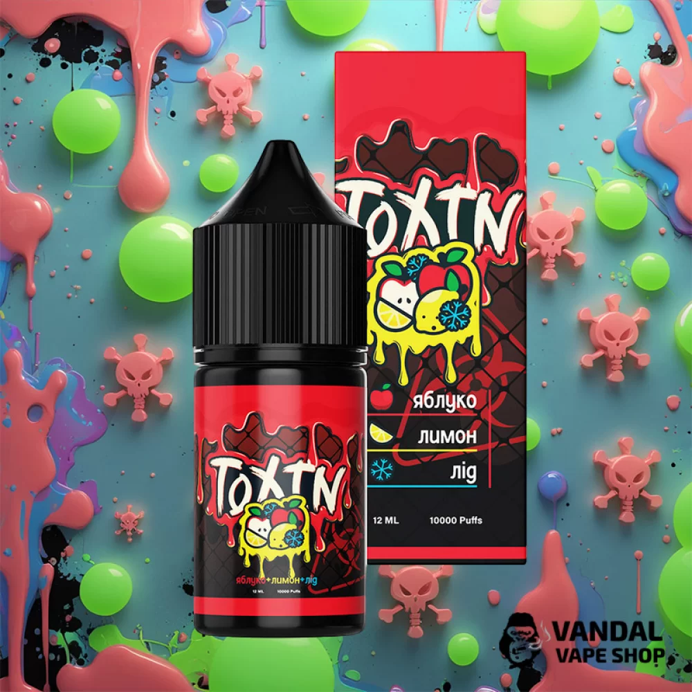 Набор для самозамеса TOXIN 30 мл с вкусом яблока с лимоном и льдом