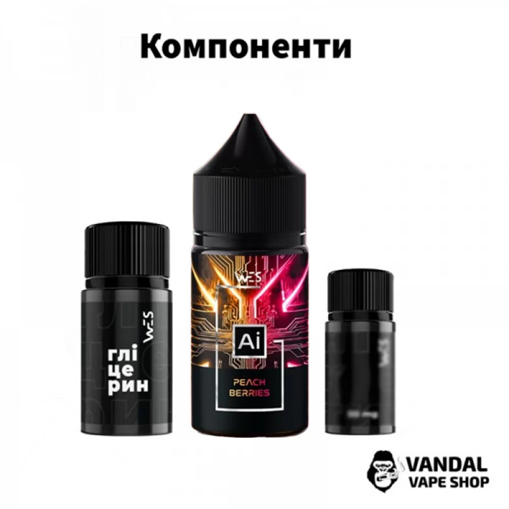 Набор для самозамеса WES Ai 30 мл 50 мг со вкусом тропичного цитруса