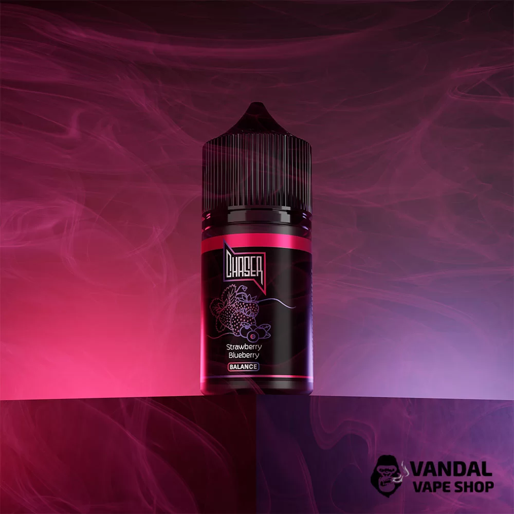 Набор для самозамеса Chaser Black 30 мл 65 мг со вкусом клубники и черники