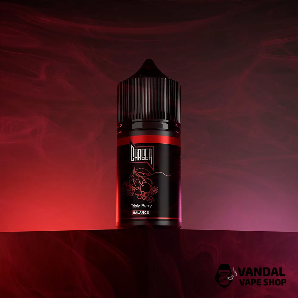 Набор для самозамеса Chaser Black 30 мл 50 мг со вкусом малины, вишни и смородины