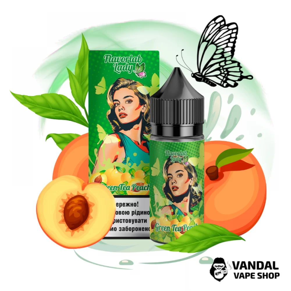 Набор для самозамеса Flavorlab Lady 30 мл со вкусом зеленого персикового чая