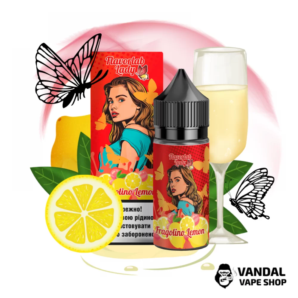 Набор для самозамеса Flavorlab Lady 30 мл со вкусом лимонного фраголино