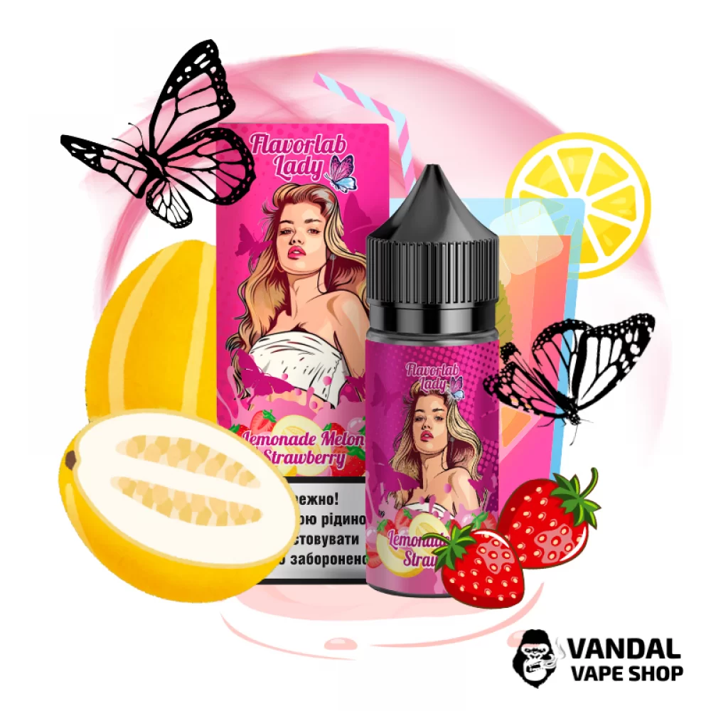Набор для самозамеса Flavorlab Lady 30 мл вкус лимонада с дыней и клубникой