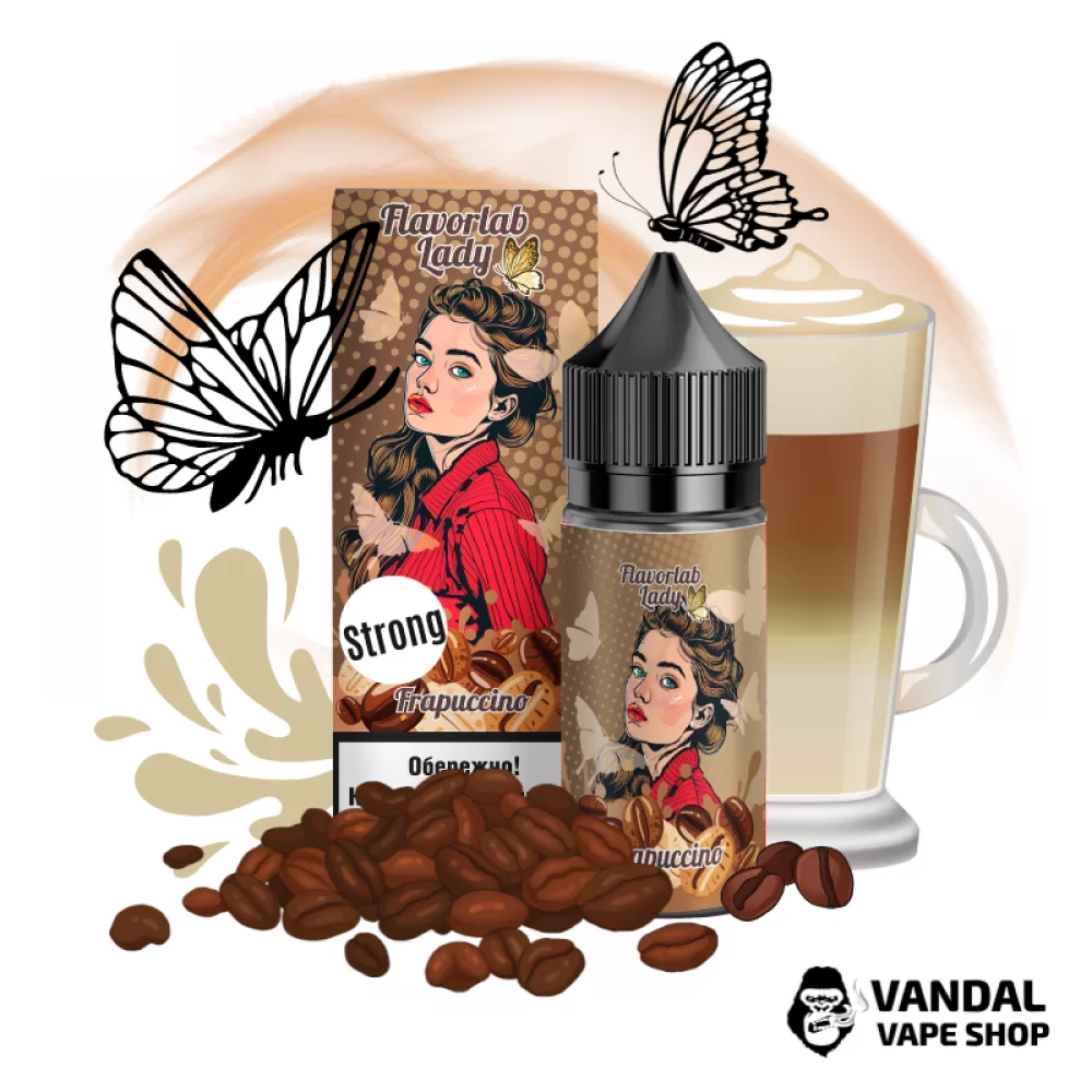 Набор для самозамеса Flavorlab Lady Strong 30 мл со вкусом фрапучино
