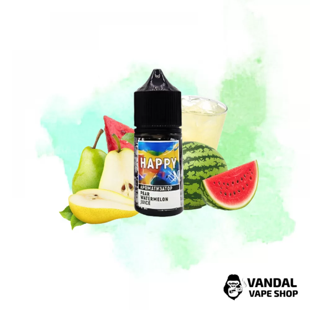 Набор для самозамеса HAPPY 30 мл 65 мг со вкусом сока с арбуза и груши