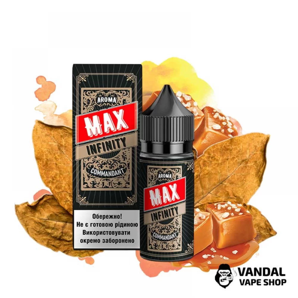 Набор Infinity MAX 30 мл 50 мг со вкусом табака и сладкой карамели Набор Infinity MAX 30 мл 50 мг со вкусом табака и сладкой карамели