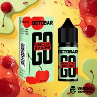 Набор Octobar Go 30 мл 50 мг Hard - Кислая Вишня