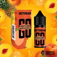 Набор Octobar Go 30 мл 50 мг Hard - Персик Ананас