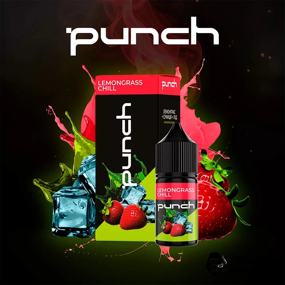 Набор для самозамеса Punch 30 мл 60 мг со вкусом лемонграс, земляника и лед